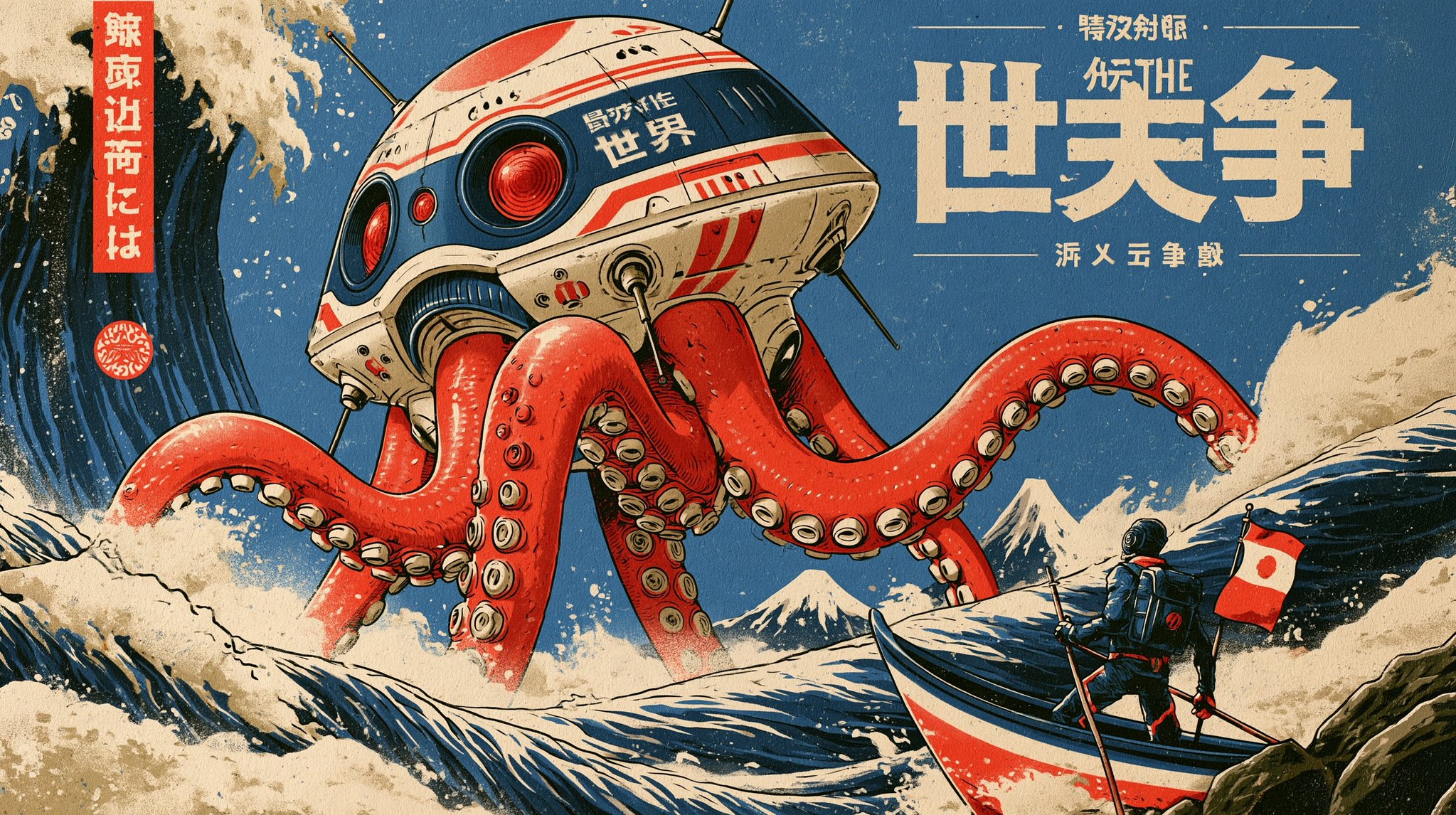 日系末日世界大战电影海报 - 图 3