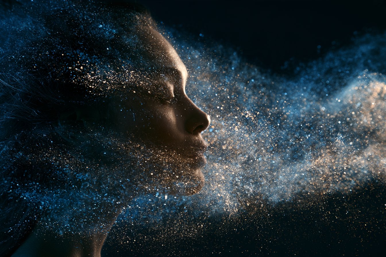 A woman's profil
