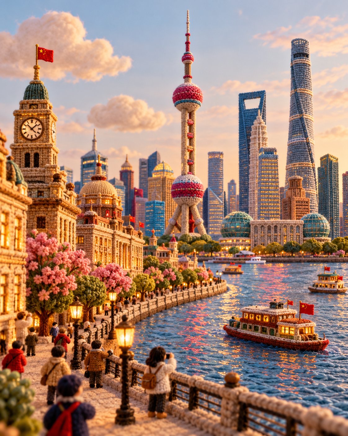 竖屏画框里的世界建筑漫游