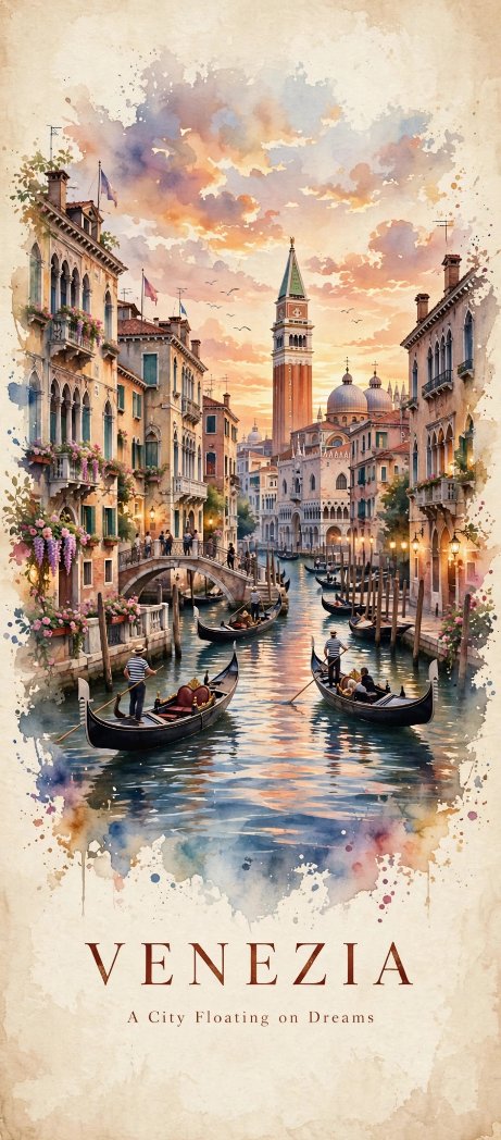 迪拜与威尼斯交织的诗意旅行画卷 - 图 4