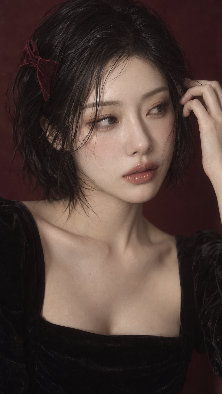 Y2K暗黑风韩系美妆大片