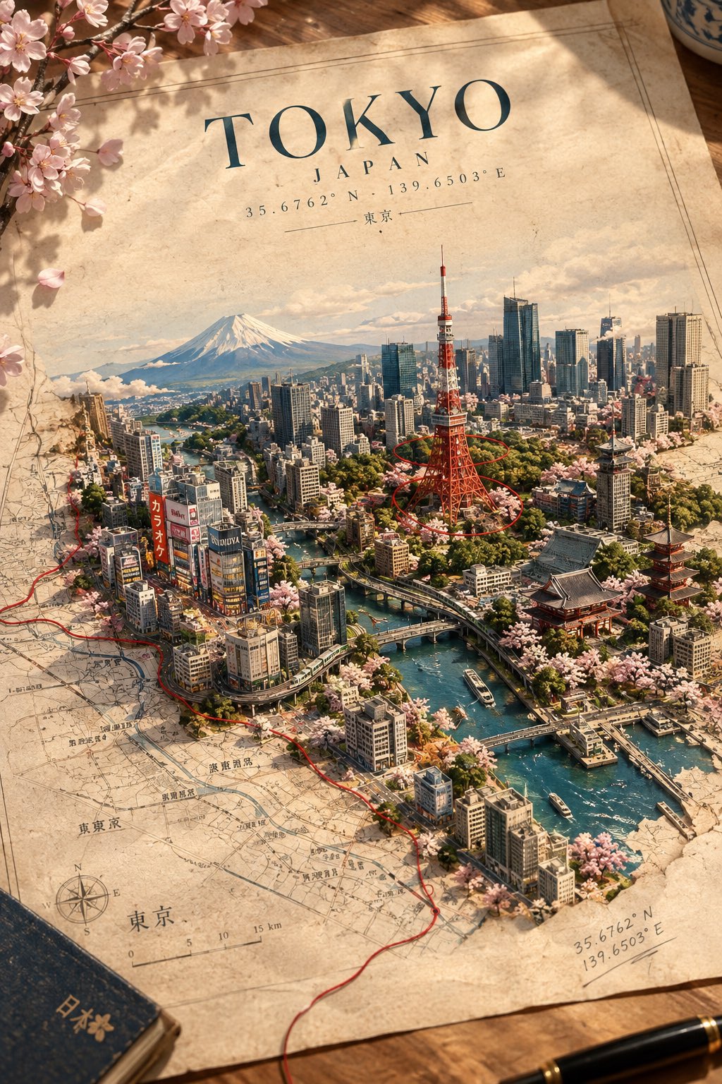 城市破图而出：地图立体海报 - 图 2