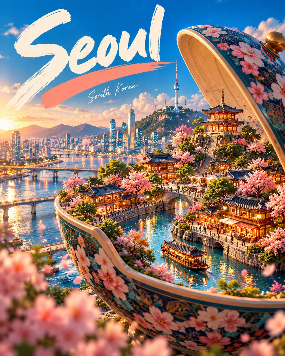 藏在微缩世界里的旅行海报 - 图 2