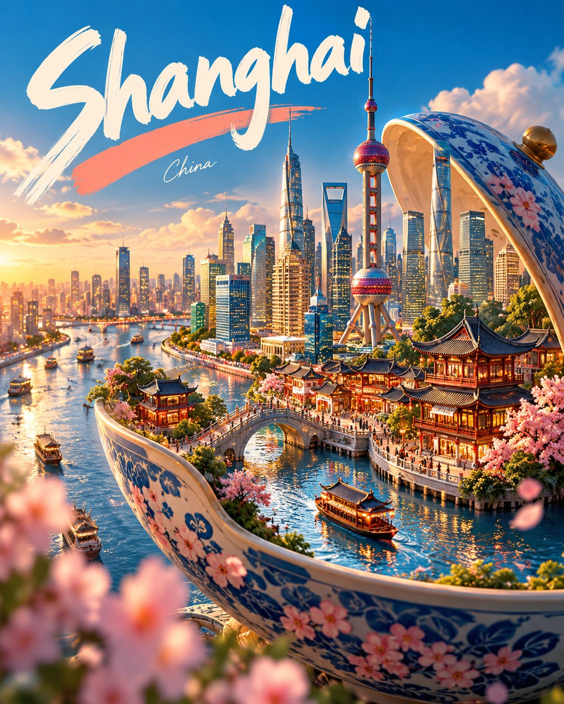 藏在微缩世界里的旅行海报