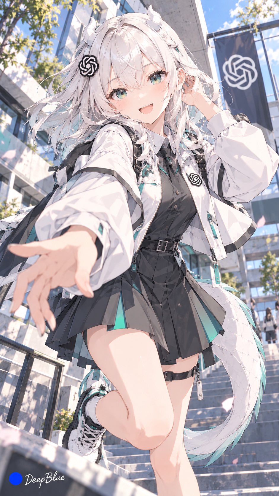 同一位银白发龙娘 - 图 4