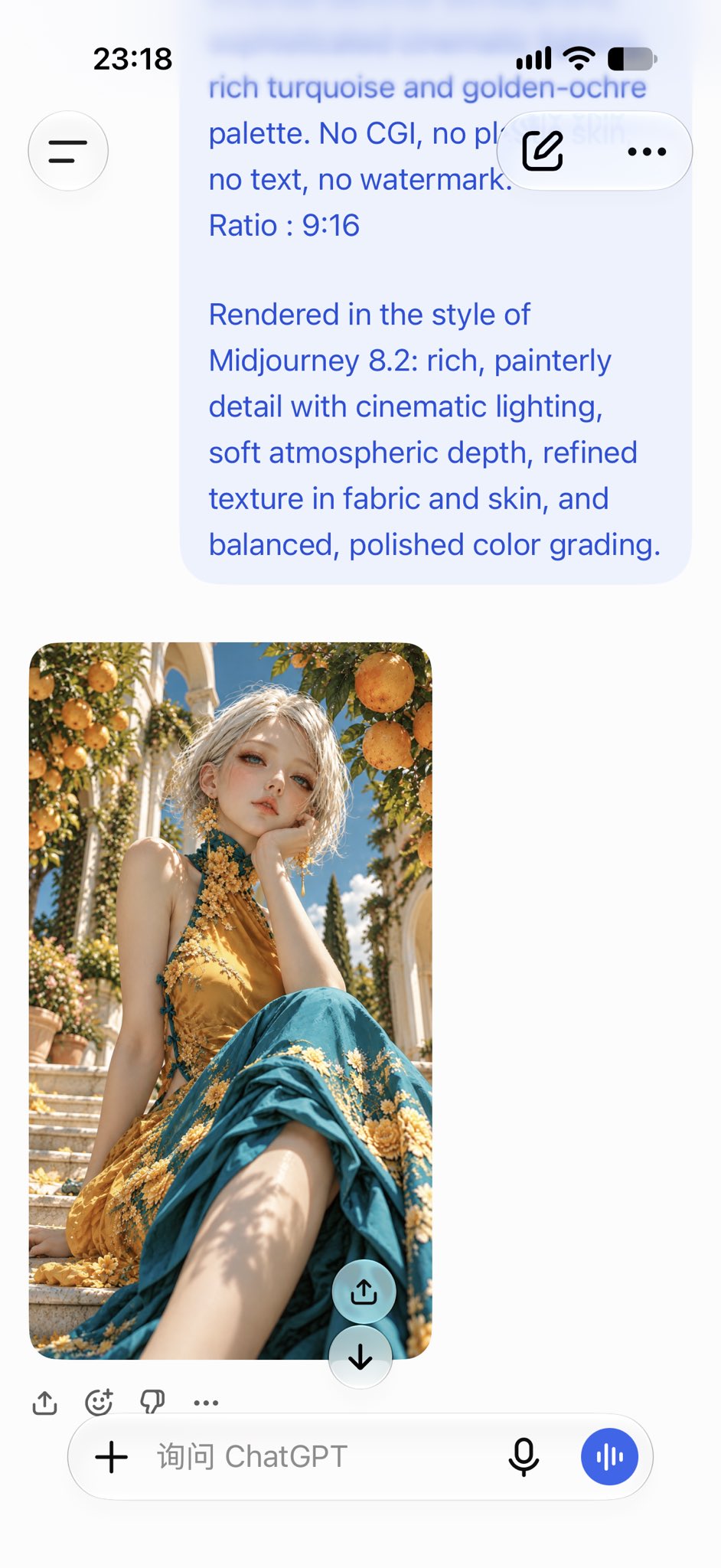 铂金银短发蓝眸少女的忧郁梦境 - 图 3